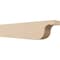 Ekena Millwork 4in. W x 6in. H x 28in. L Del Monte Woodgrain TimberThane Rafter Tail, Primed Tan RFTUR04X06X28DELRCPR - alternate 1